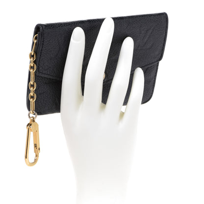 Louis Vuitton Empreinte Key Pouch Black 2 of 9
