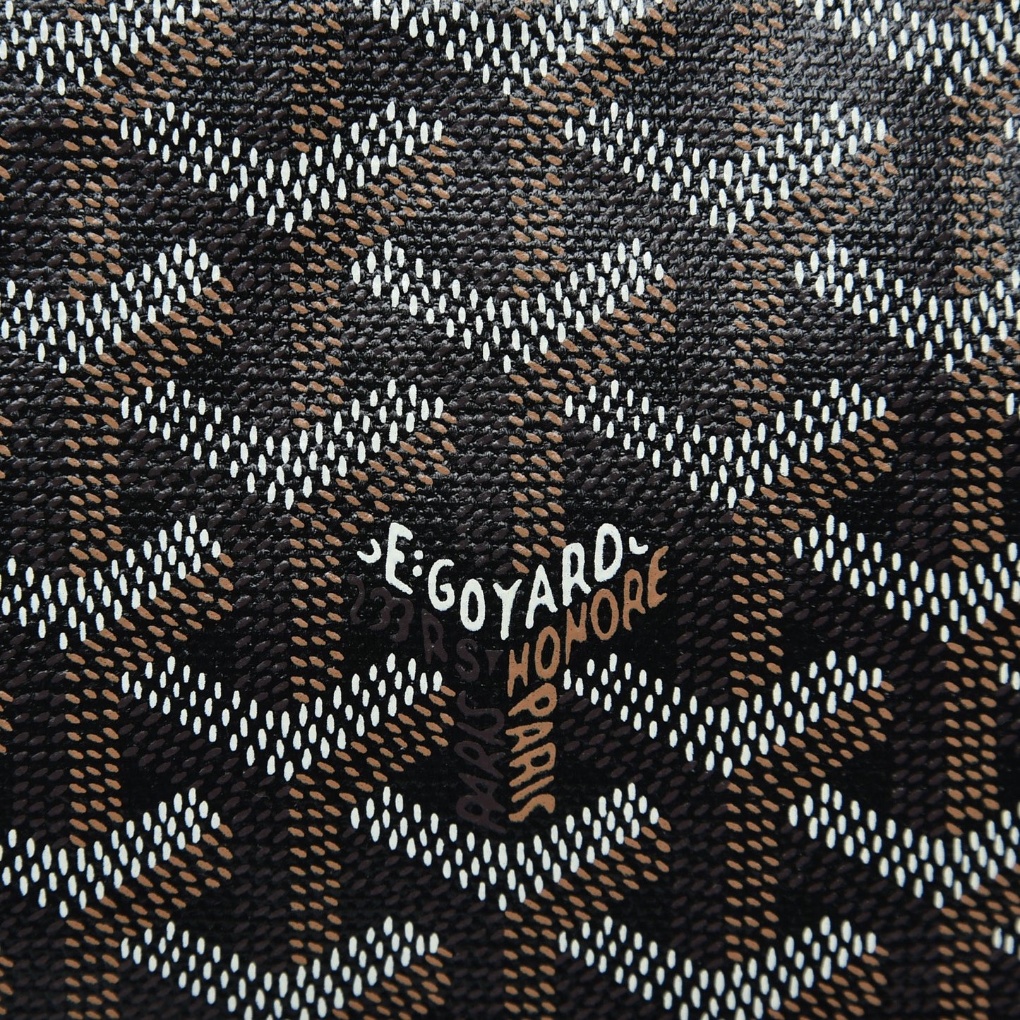 Goyardine Saint Louis PM Black Gold