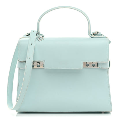 Delvaux Calfskin CM Tempete Satchel Light Blue 1 of 13
