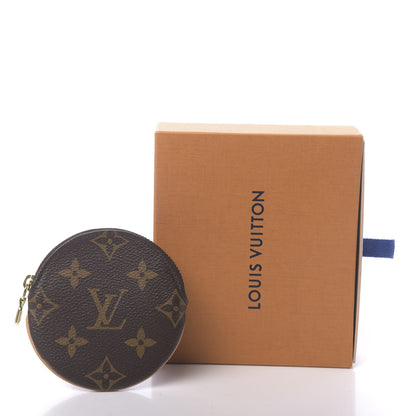 Louis Vuitton Monogram Round Coin Purse 7 of 7