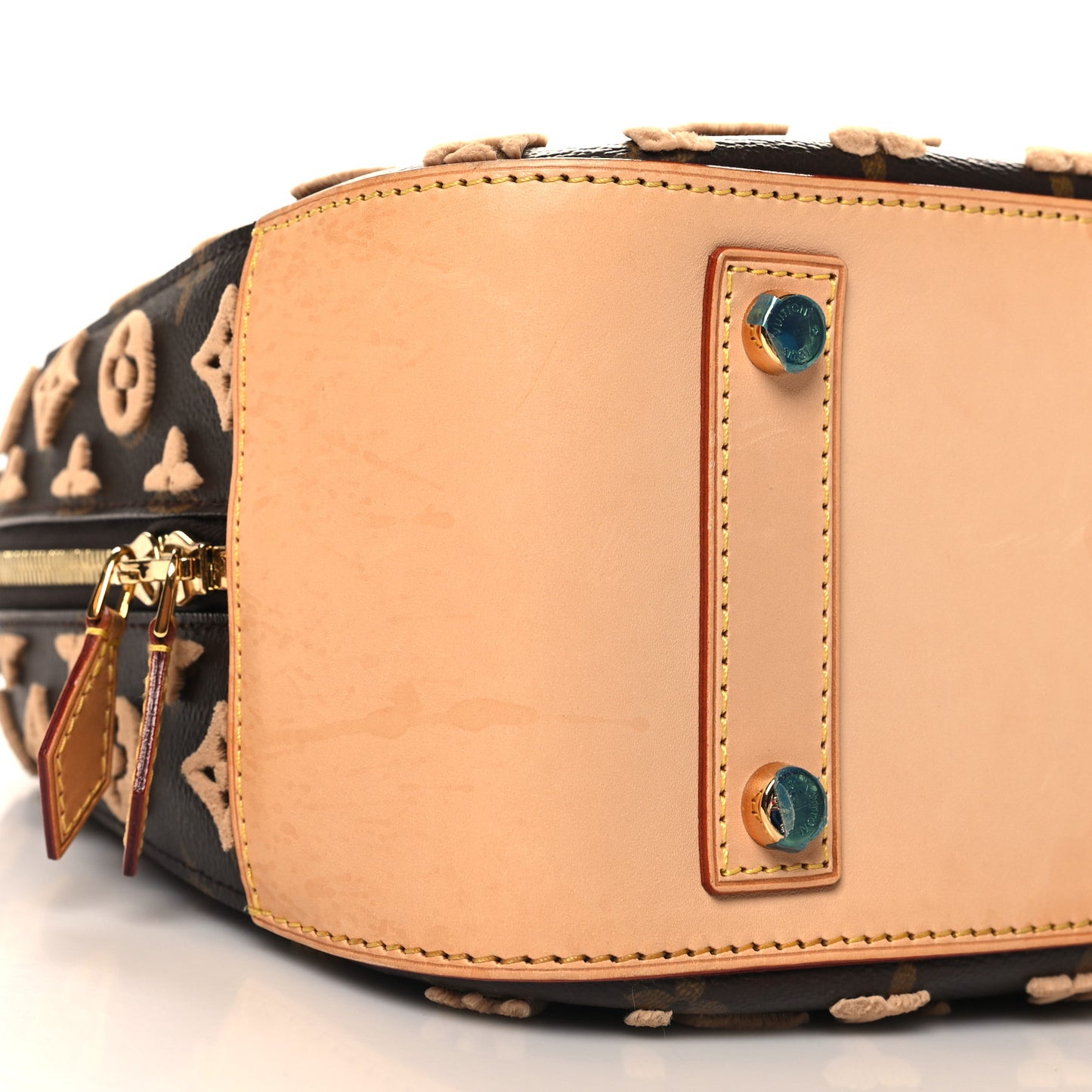 Monogram Tuffetage Deauville Cube Caramel
