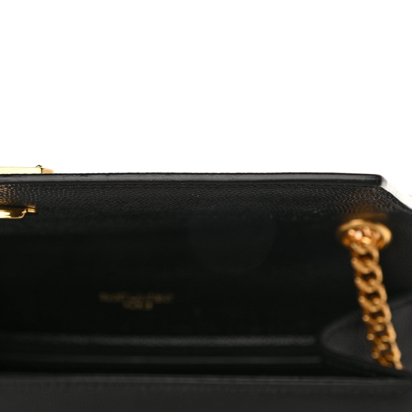 Grain De Poudre Small Monogram Kate Satchel Black