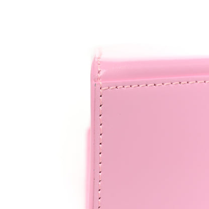 Balenciaga Shiny Box Calfskin Tonal B Hourglass Top Handle Bag XS Candy Pink 14 of 15