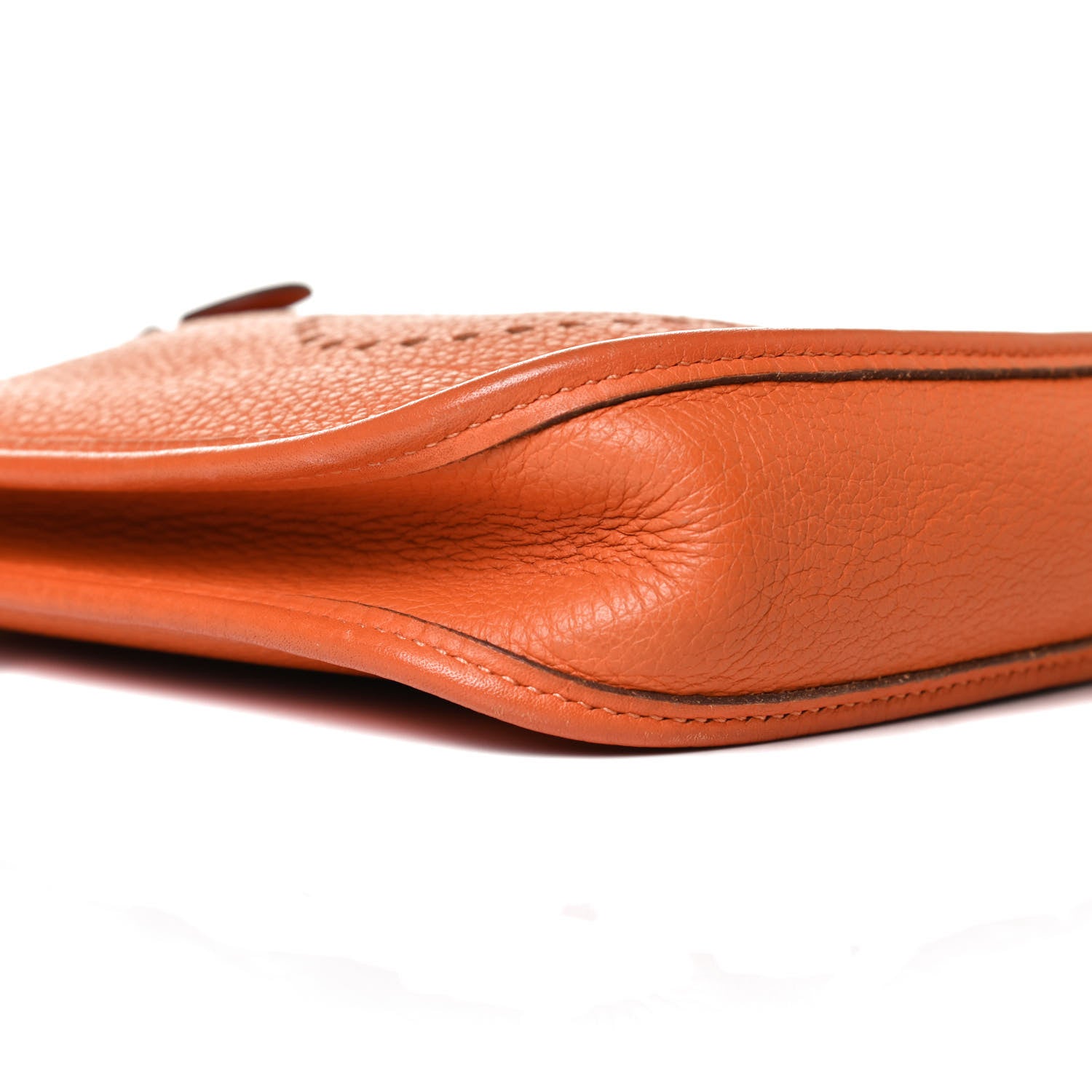 Hermes Taurillon Clemence Evelyne TPM Orange 6 of 11