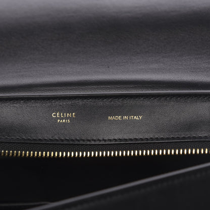 Celine Velluto Calfskin Suede Medium Tri-Color Trapeze 7 of 15