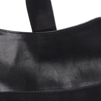 Gucci Monogram Horsebit Chain Flap Shoulder Bag Black 12 of 12