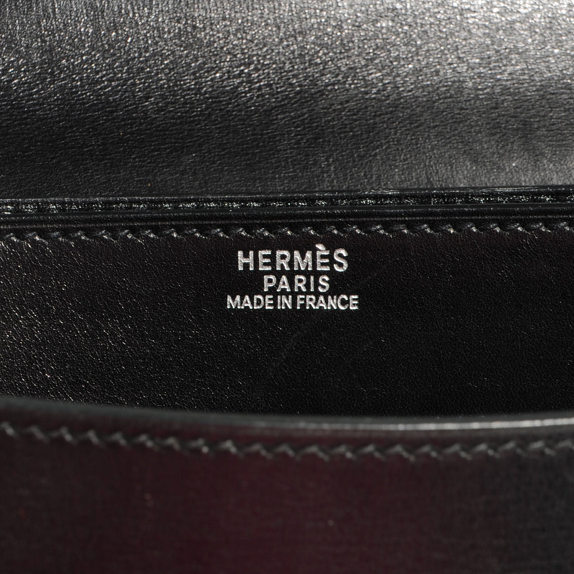 Hermes Box Kelly Depeche 34 Black 6 of 8