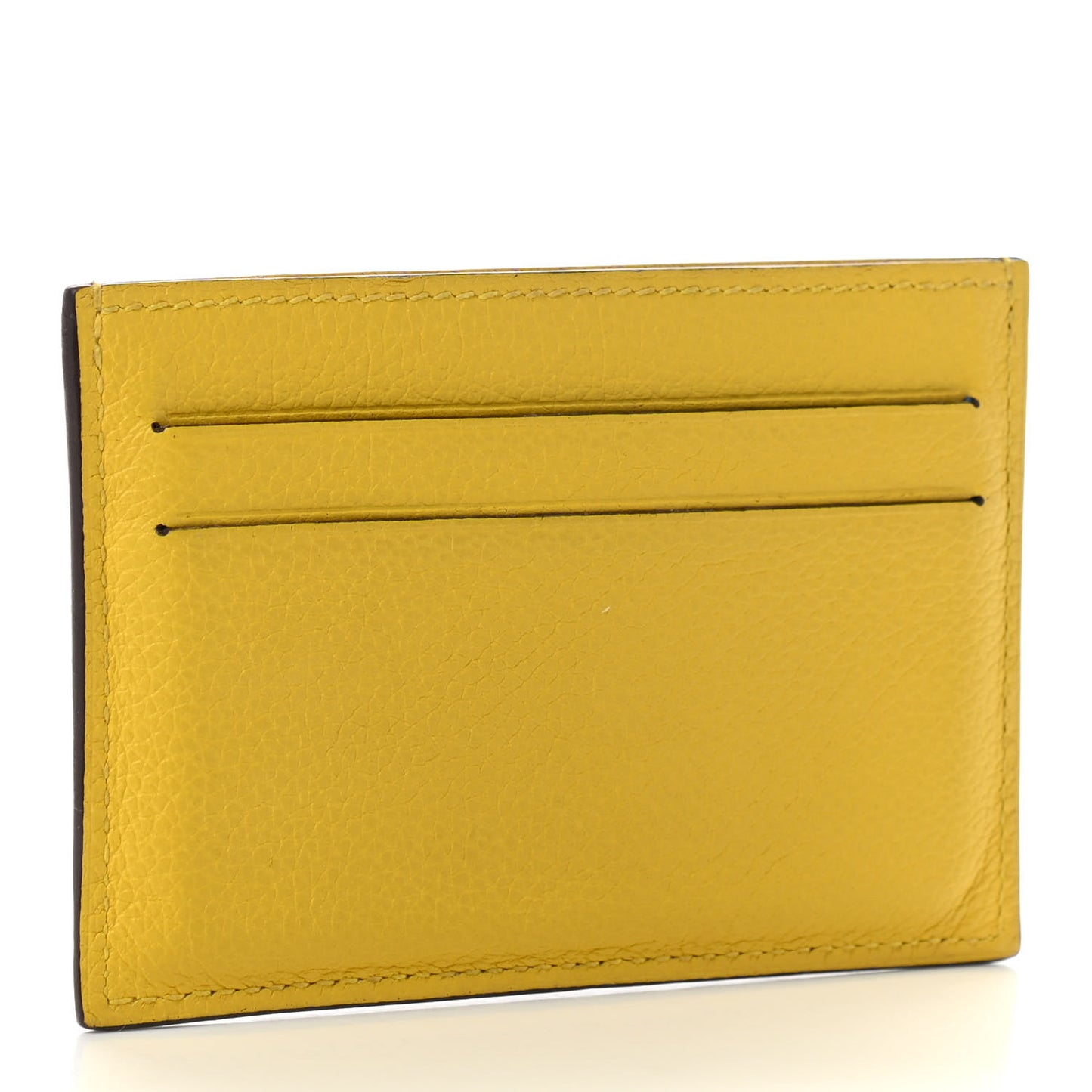 Evercolor Citizen Twill Card Case Jaune De Naples