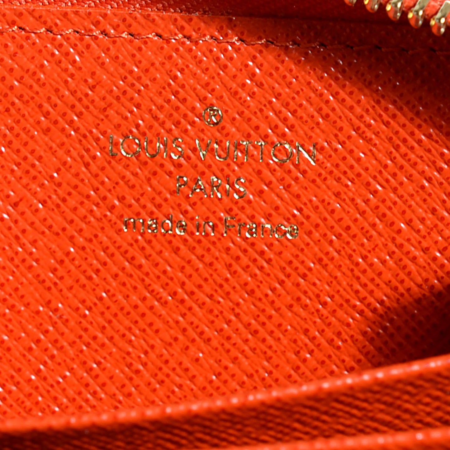 Monogram Zippy Mulitcartes Wallet Piment