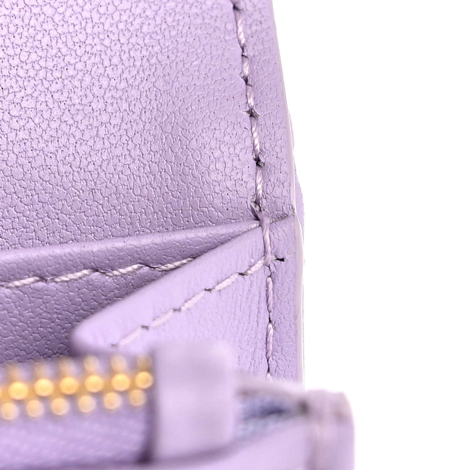 Christian Dior Lambskin Cannage Miss Dior Glycine Wallet Purple 8 of 8