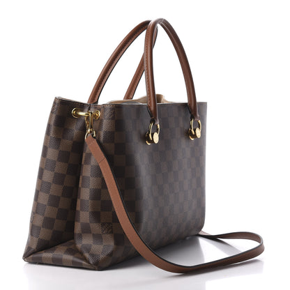 Louis Vuitton Damier Ebene LV Riverside Creme 3 of 9