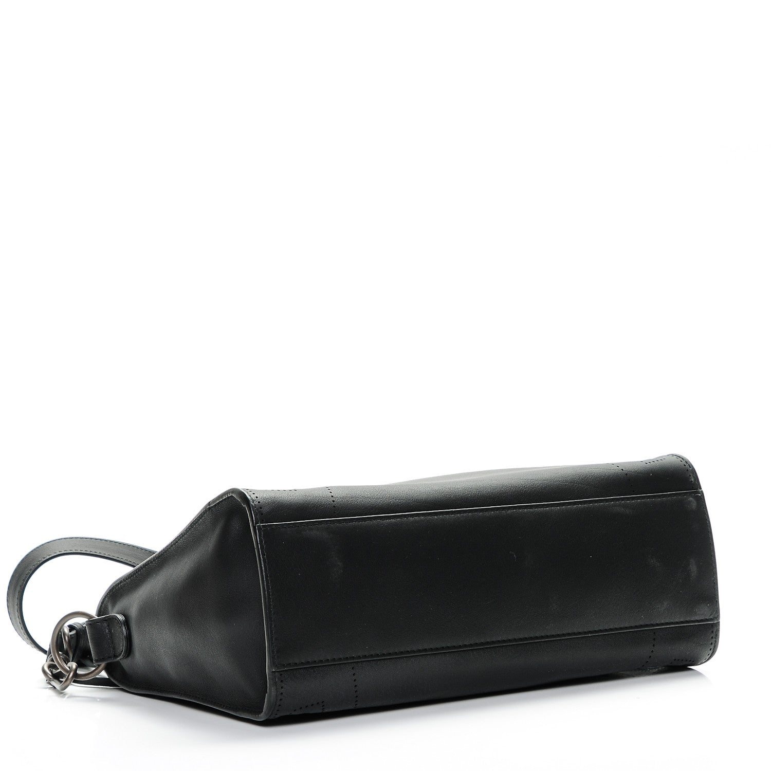 Balenciaga Veau Soyeux Perforated Blackout Hardware S City Black 4 of 6