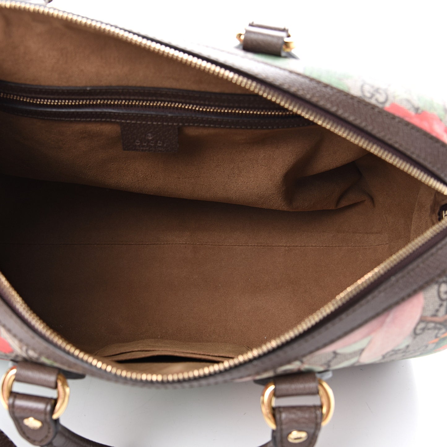 GG Supreme Monogram Tian Medium Boston Beige Multicolor New Acero