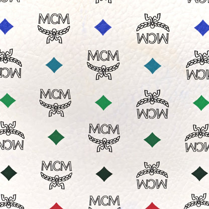 MCM Skyoptic Visetos Crossbody Pouch Spectrum Diamond White 7 of 9