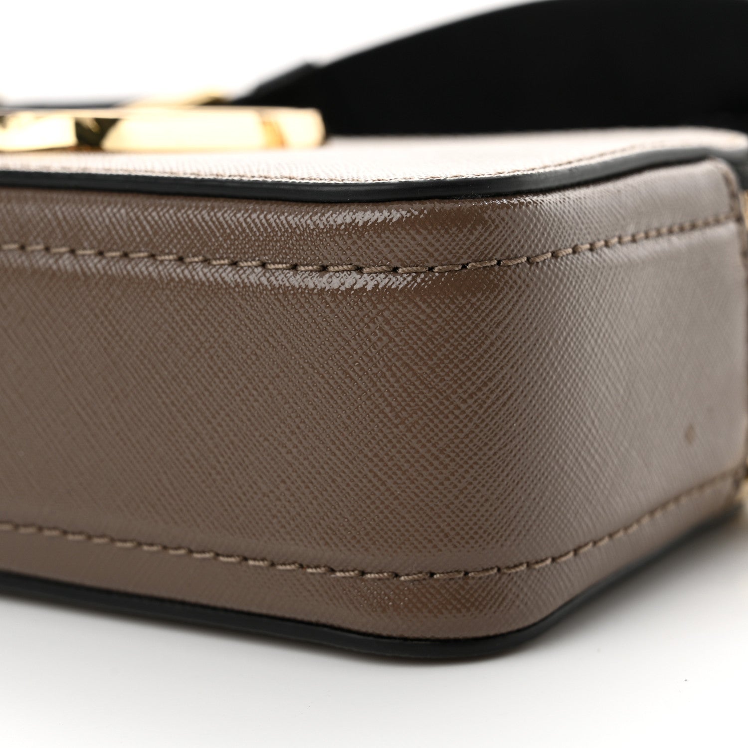 Marc Jacobs Saffiano Small Snapshot Camera Bag Sandcastle 11 of 12