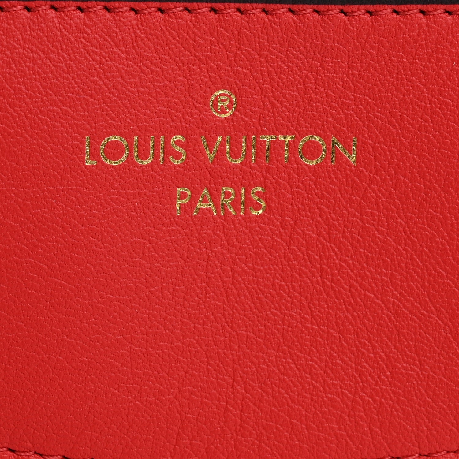 Louis Vuitton Monogram Tuileries Pochette Red 6 of 14