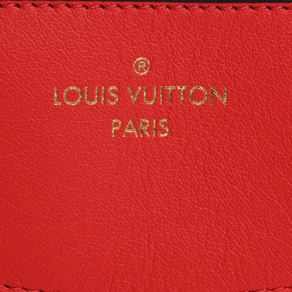 Louis Vuitton Monogram Tuileries Pochette Red 6 of 14