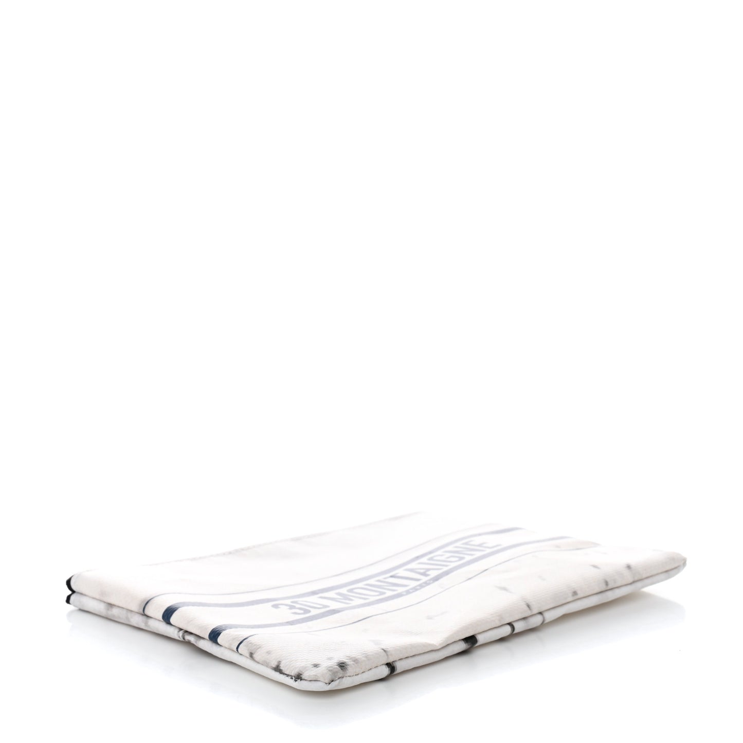 Trompe-L’oeil Canvas 30 Montaigne Cosmetic Pouch White Blue