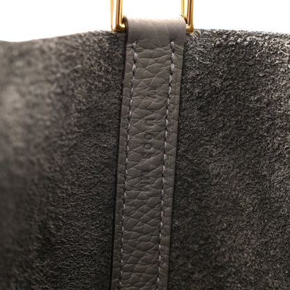 Hermes Taurillon Clemence Picotin Lock 18 PM Gris Meyer 7 of 10