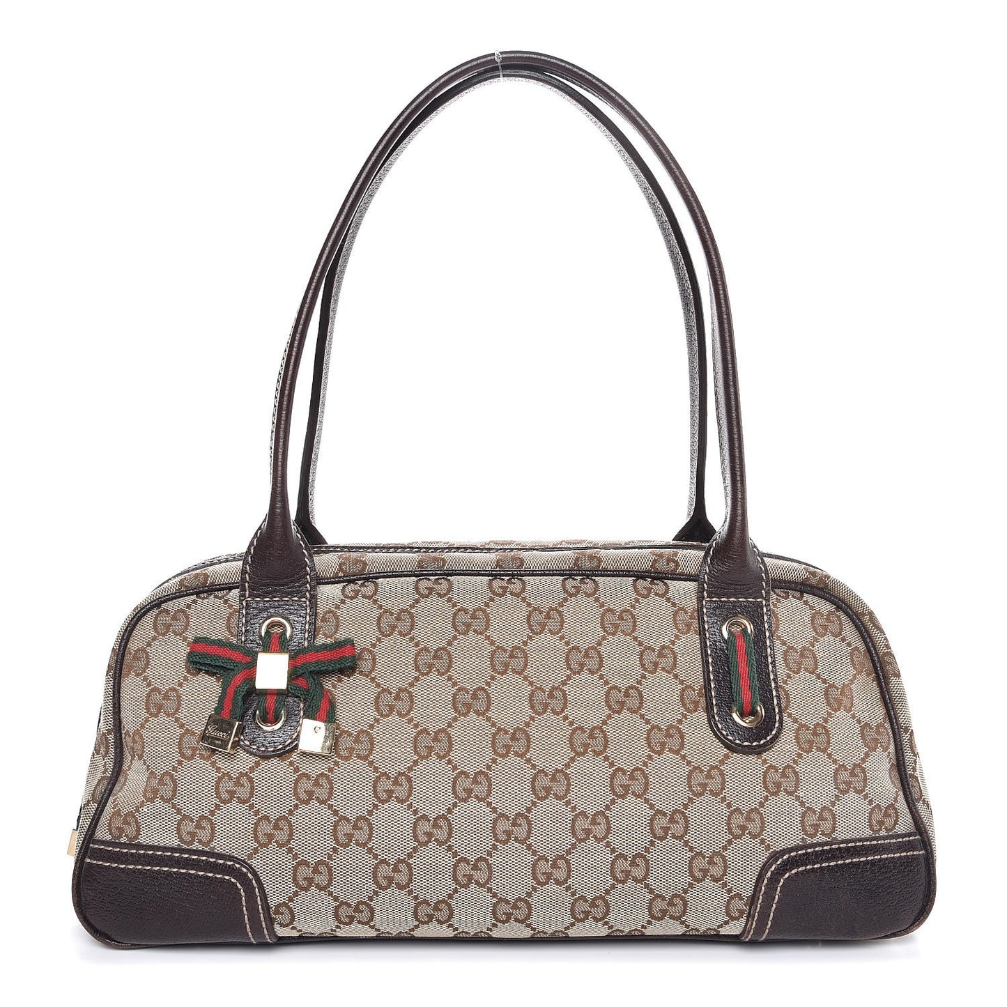 Monogram Small Princy Satchel Dark Brown