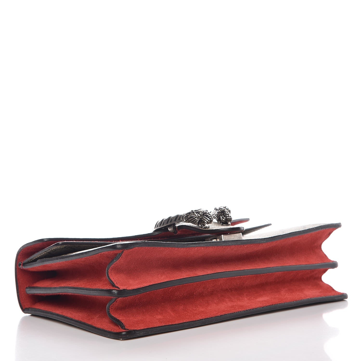 Gucci GG Supreme Monogram Small Dionysus Shoulder Bag Red 5 of 10