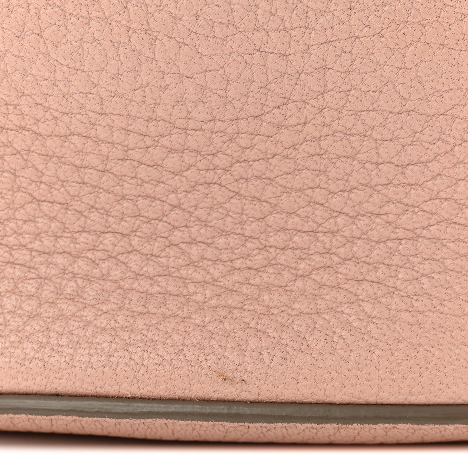 Chloe Grained Lambskin Nano Drew Shoulder Bag Cement Pink 10 of 10