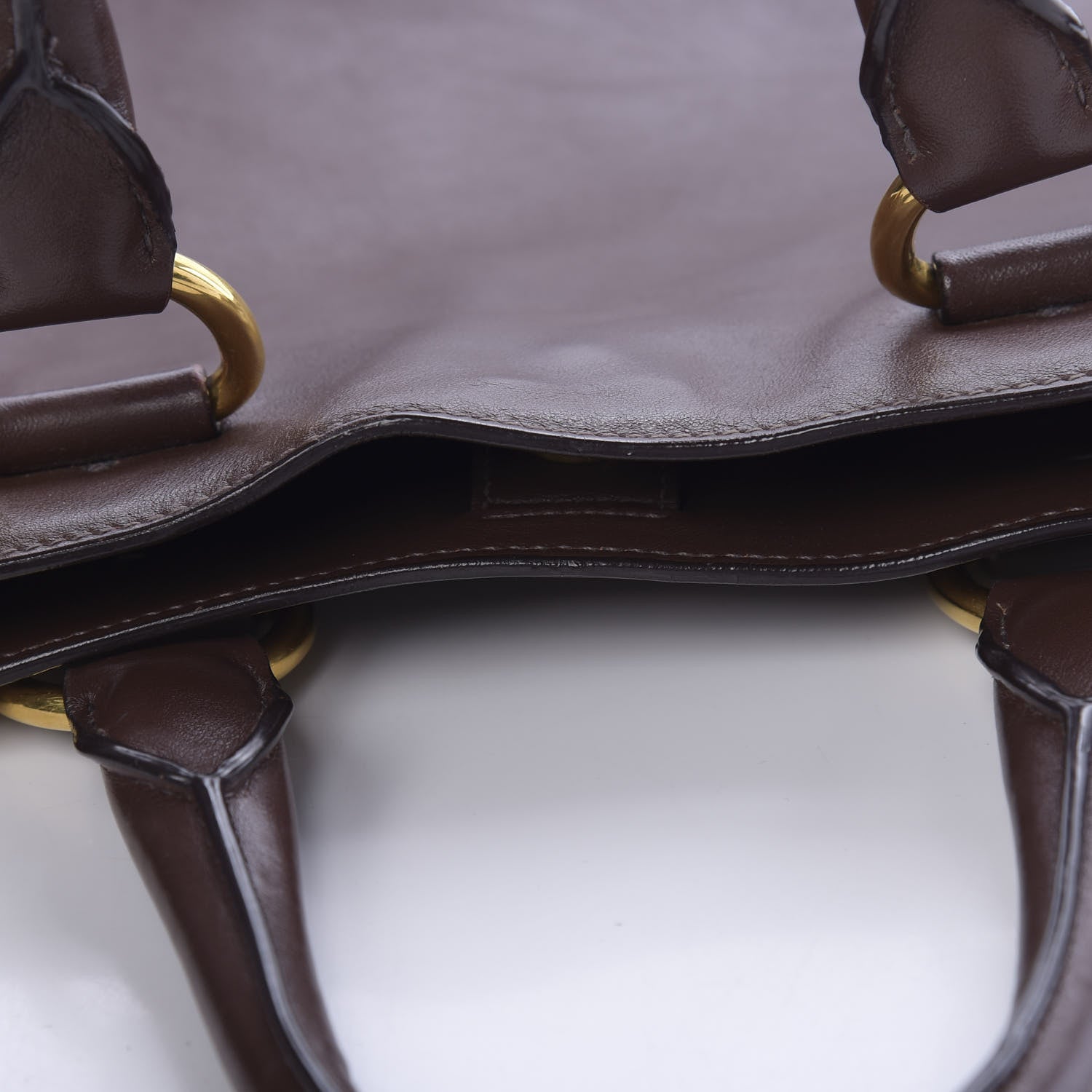 Prada Soft Calfskin Shopping Tote Nocciolo 10 of 14