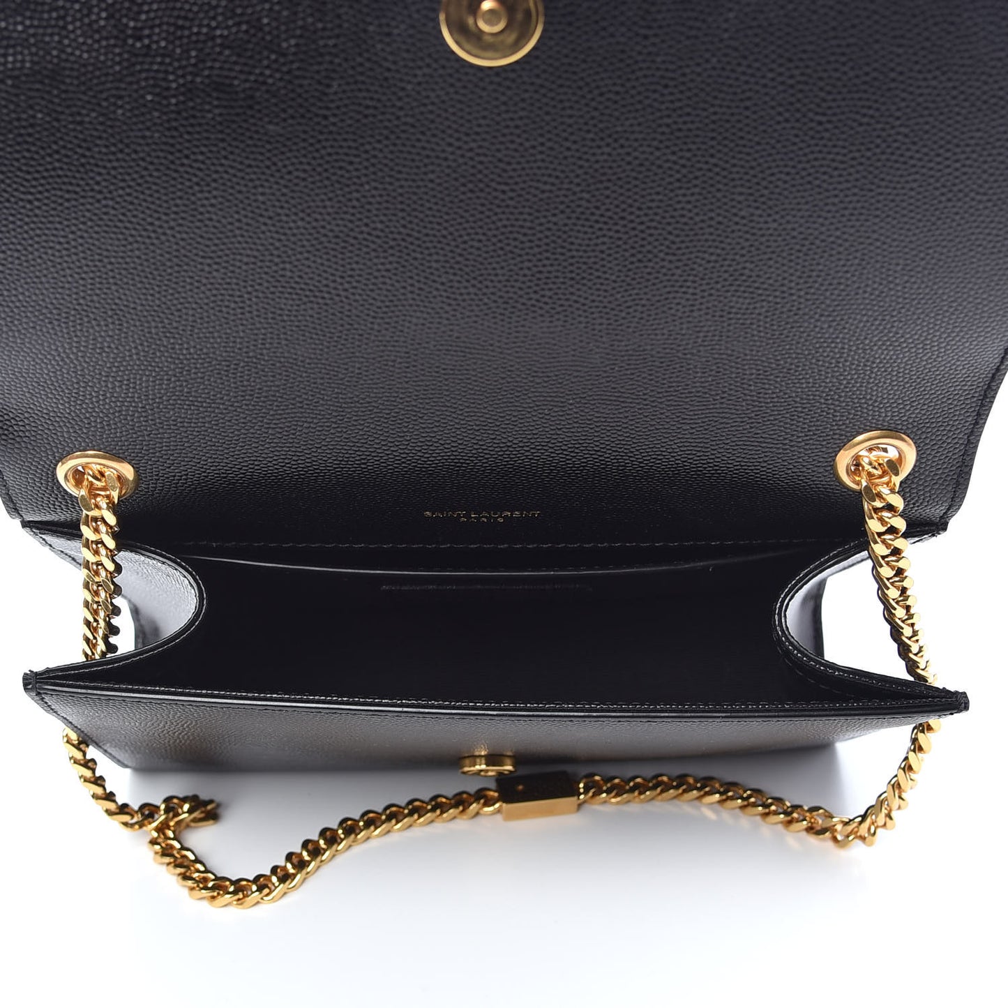 Grain De Poudre Small Monogram Kate Satchel Black
