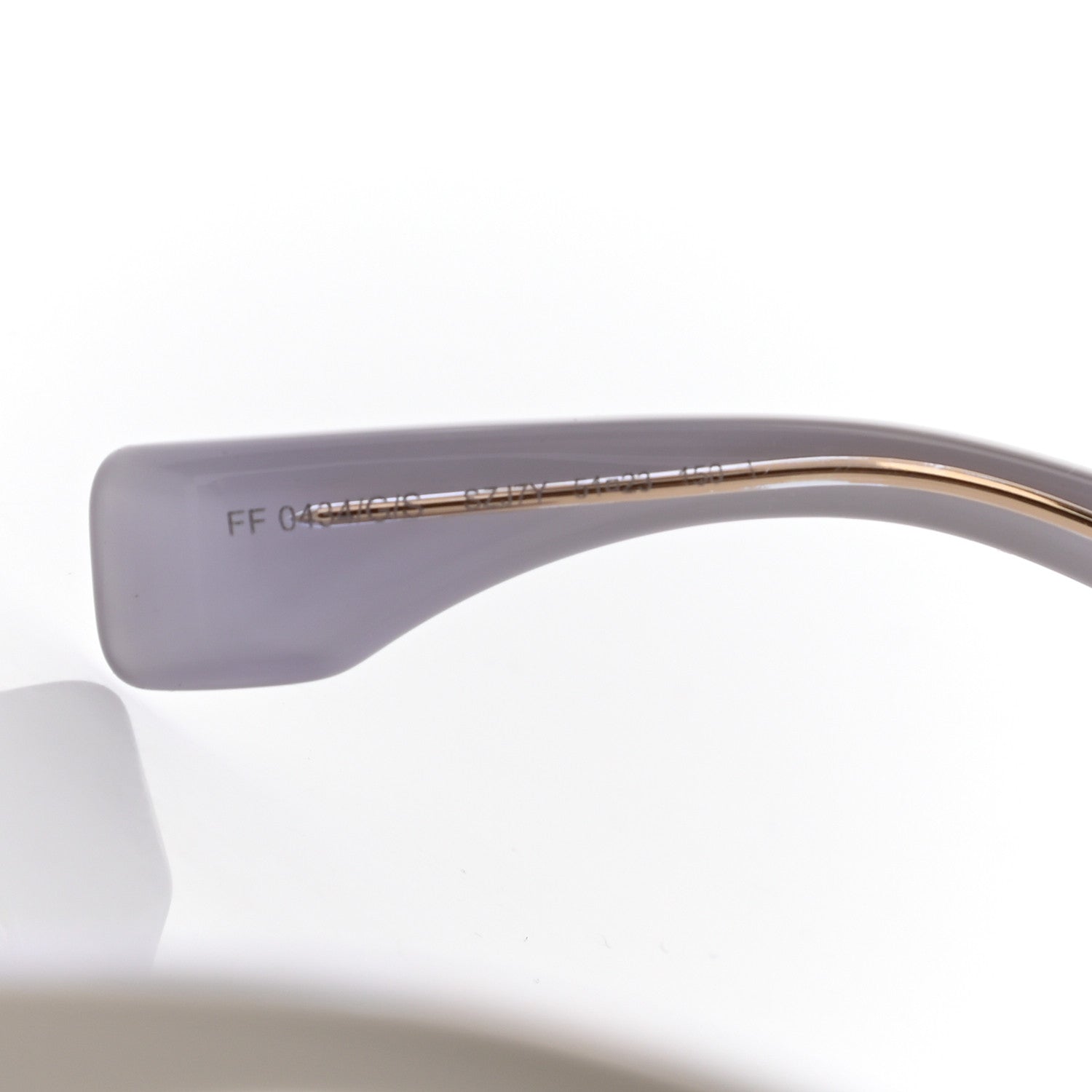 Fendi Acetate FF Sunglasses FF 0434/G/S White Gold 6 of 8