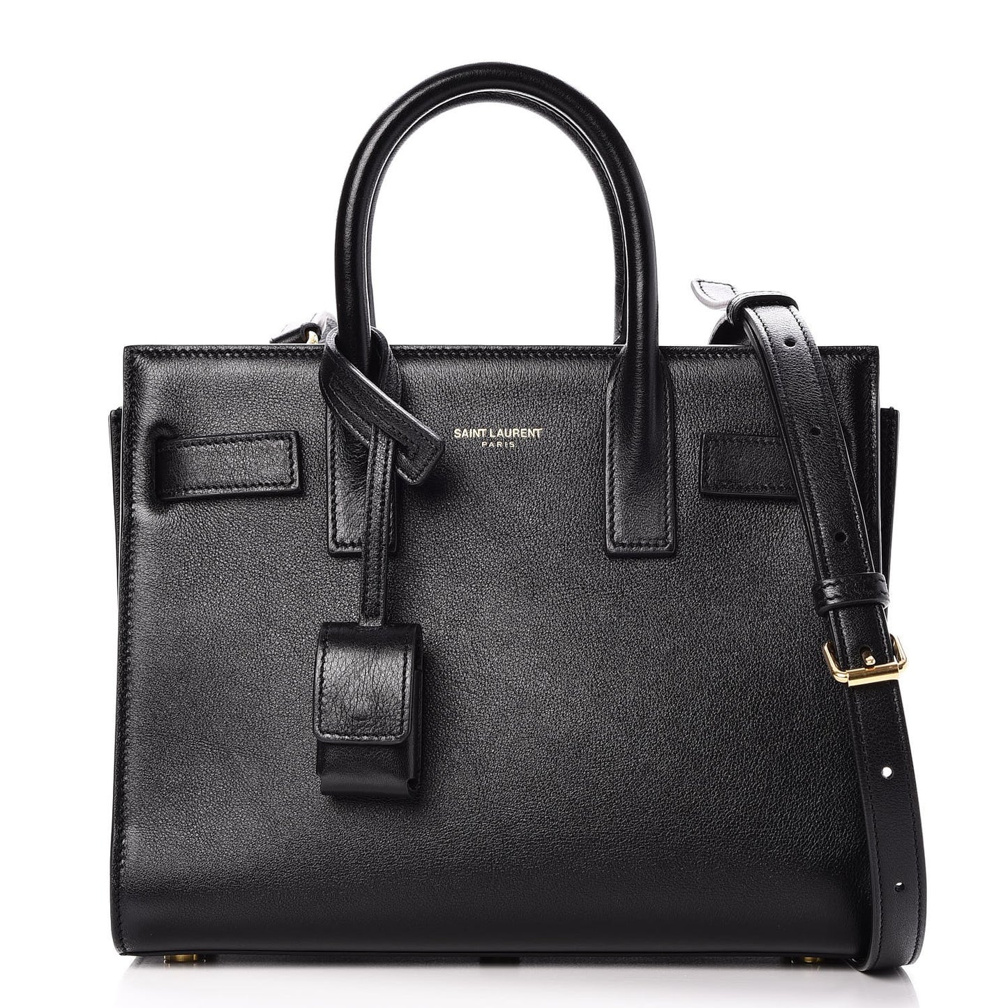 Calfskin Nano Sac de Jour Black