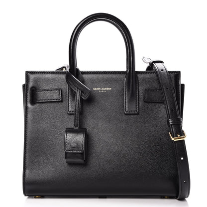 Saint Laurent Calfskin Nano Sac de Jour Black 1 of 6