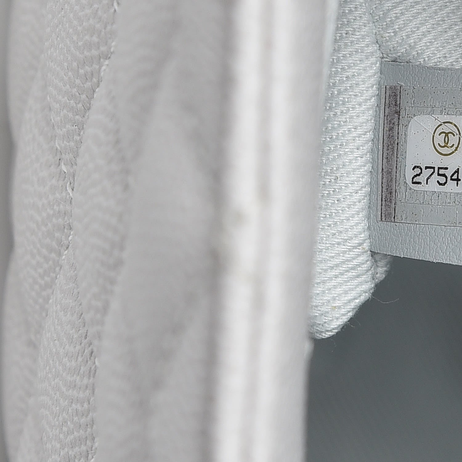 Chanel Caviar Quilted Small Coco Handle Flap Light Grey 7 of 12