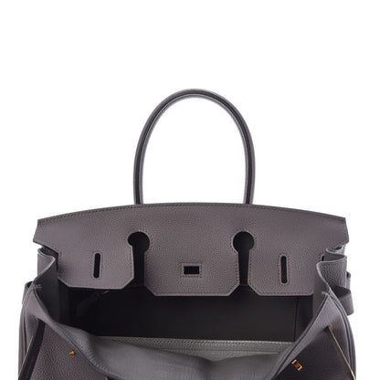 Hermes Togo Birkin 30 Etain 8 of 39