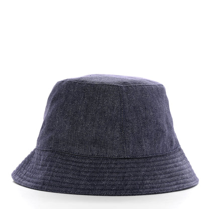 Hermes Denim Eden Bucket Hat 56 Indigo 1 of 11