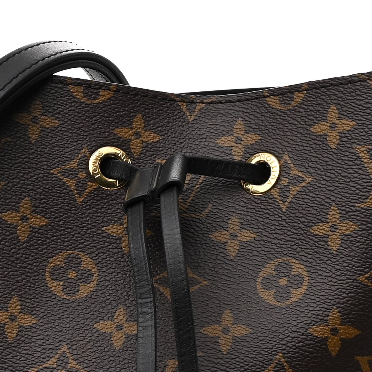 Louis Vuitton Monogram Neonoe MM Black 8 of 11