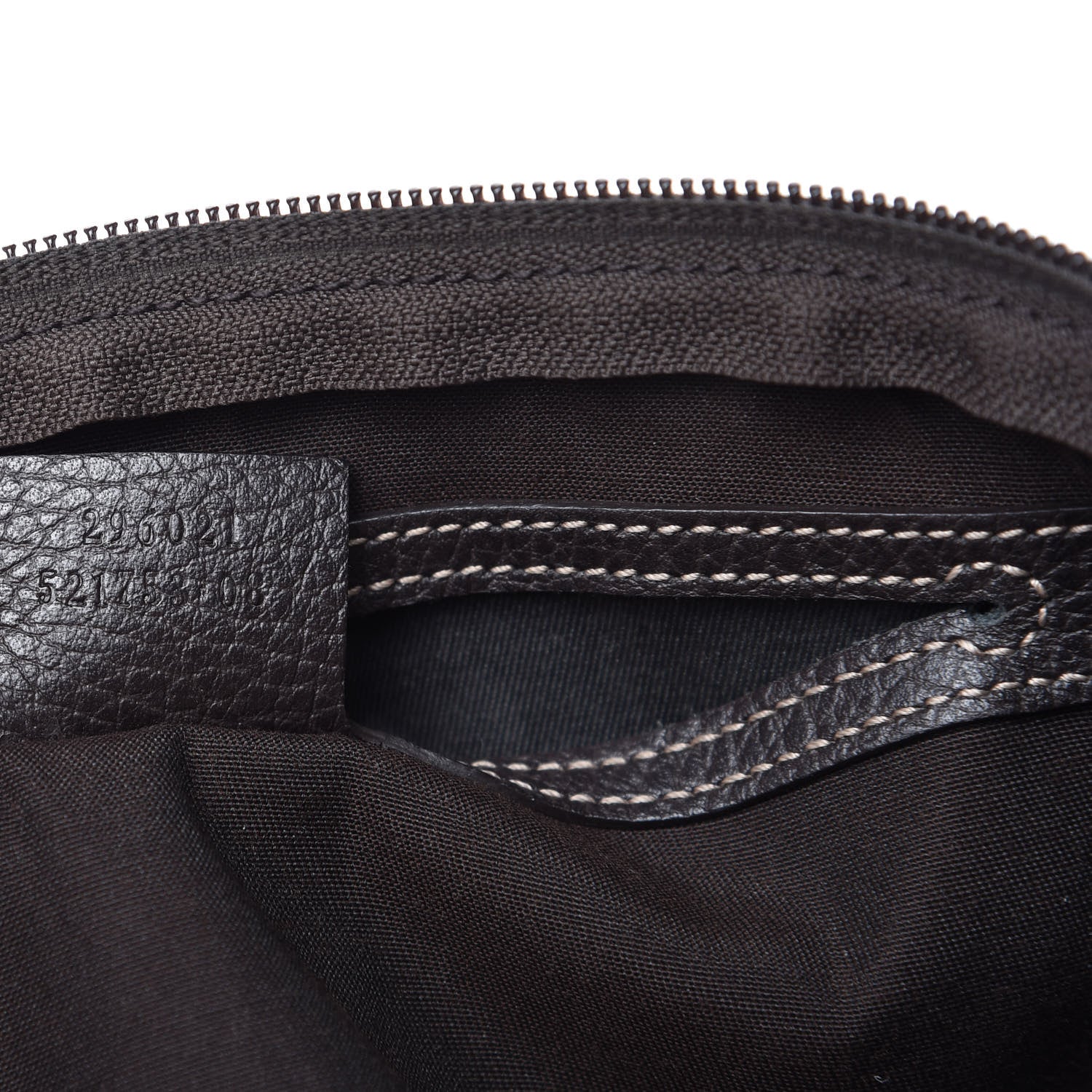 Gucci Crystal Monogram Medium Joy Boston Dark Brown 9 of 10