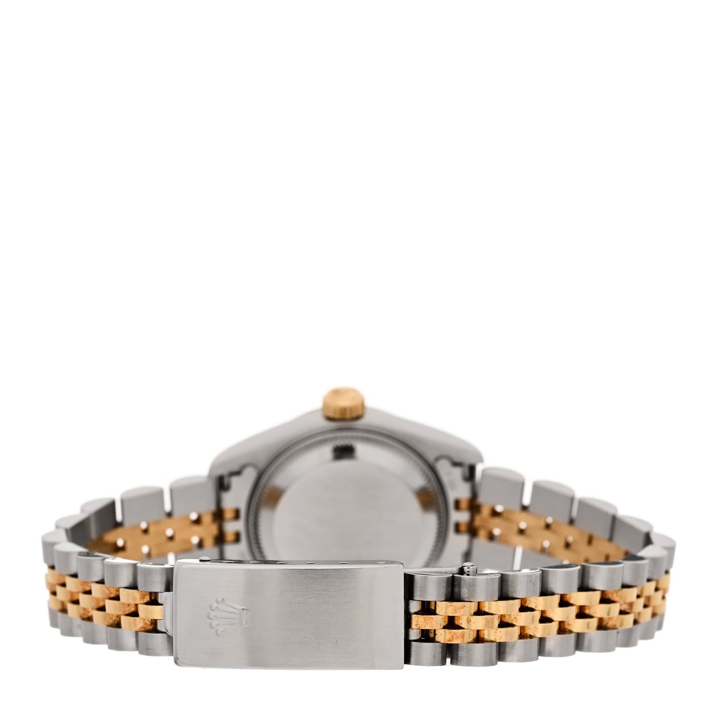 Stainless Steel 18K Yellow Gold Diamond 26mm Oyster Perpetual Datejust Watch Champagne 69173