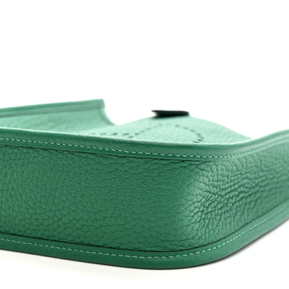 Hermes Taurillon Clemence Evelyne TPM Vert Vertigo 10 of 11