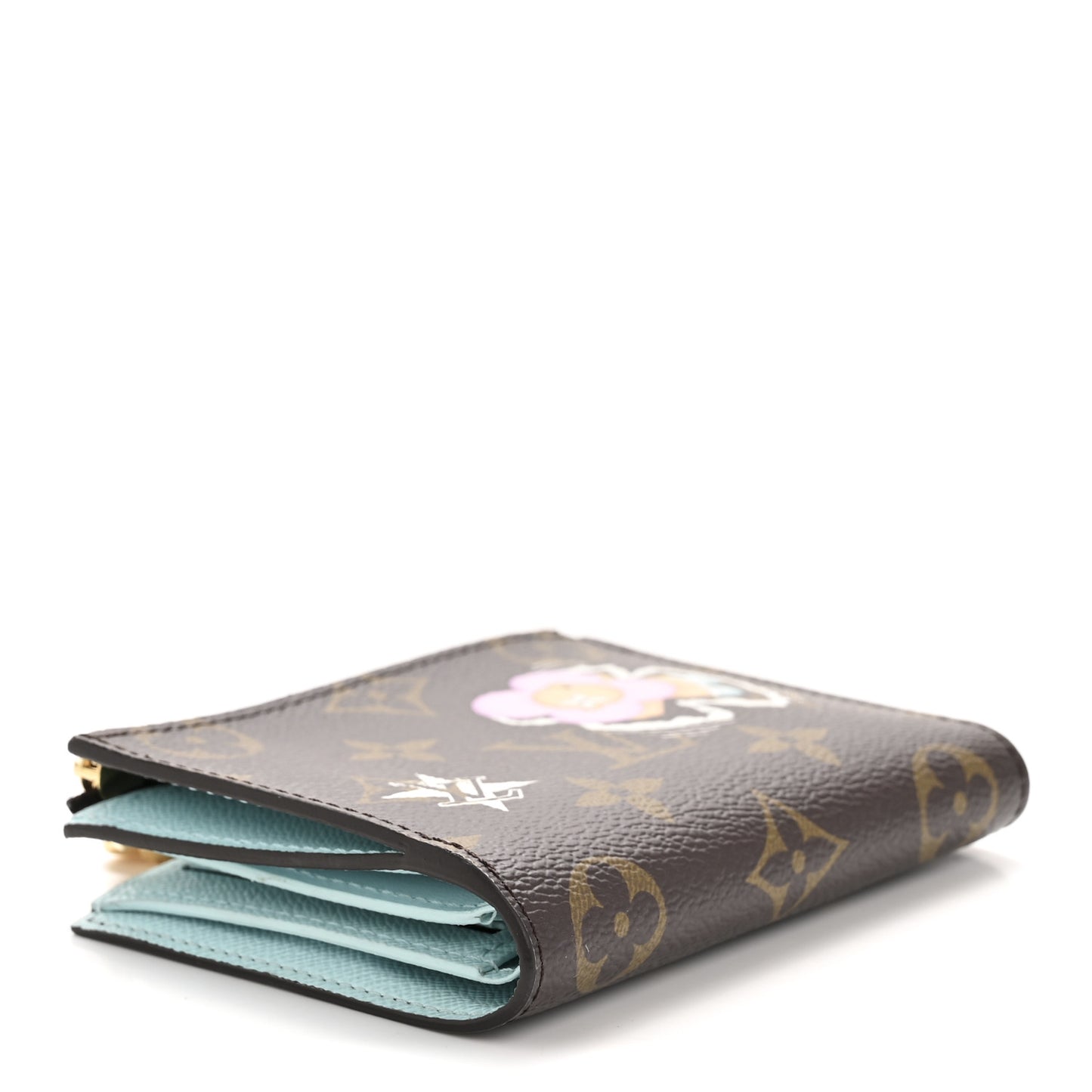 Monogram Snow Show Lisa Wallet Azur Frost