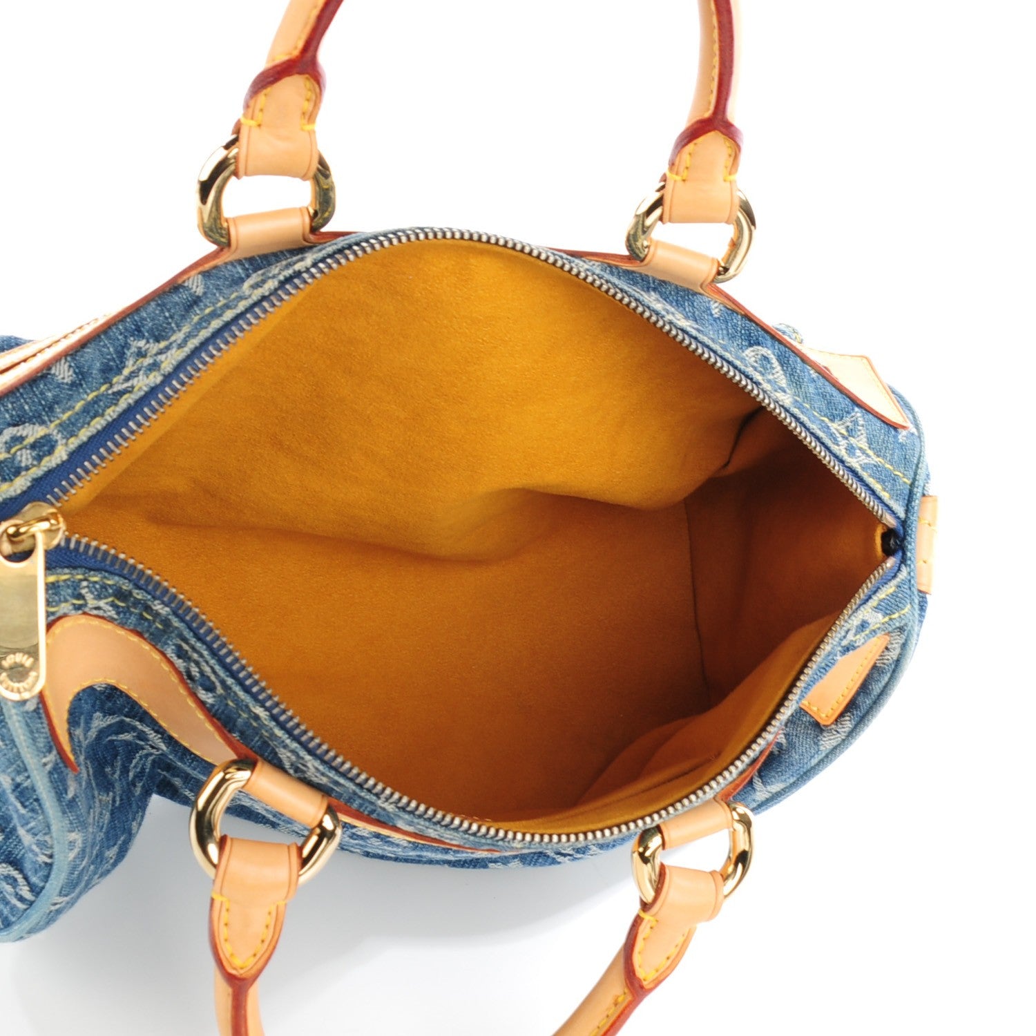 Louis Vuitton Monogram Denim Neo Speedy Blue 5 of 7