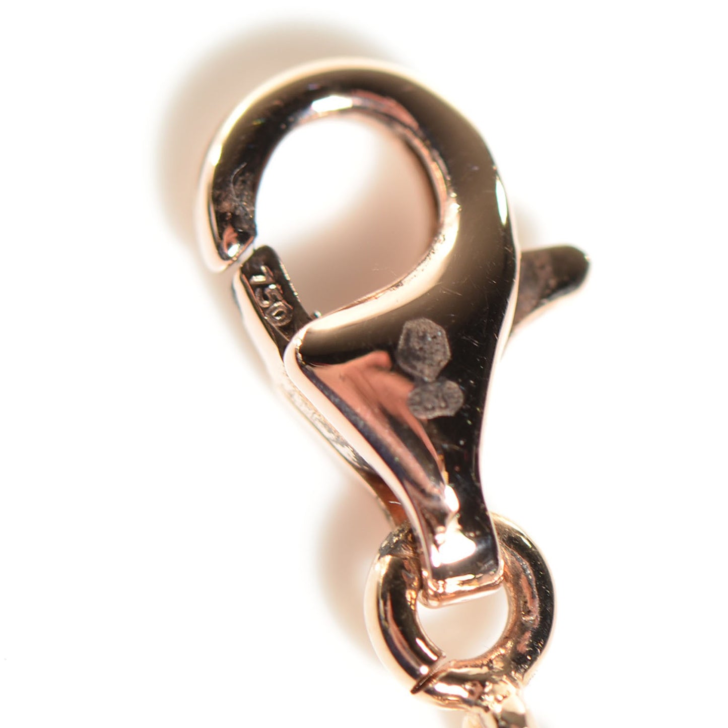 18K Rose Gold Letterwood 5 Motifs Vintage Alhambra Bracelet