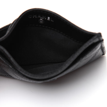 Chanel Caviar Quilted Incognito Card Holder Black 5 of 12