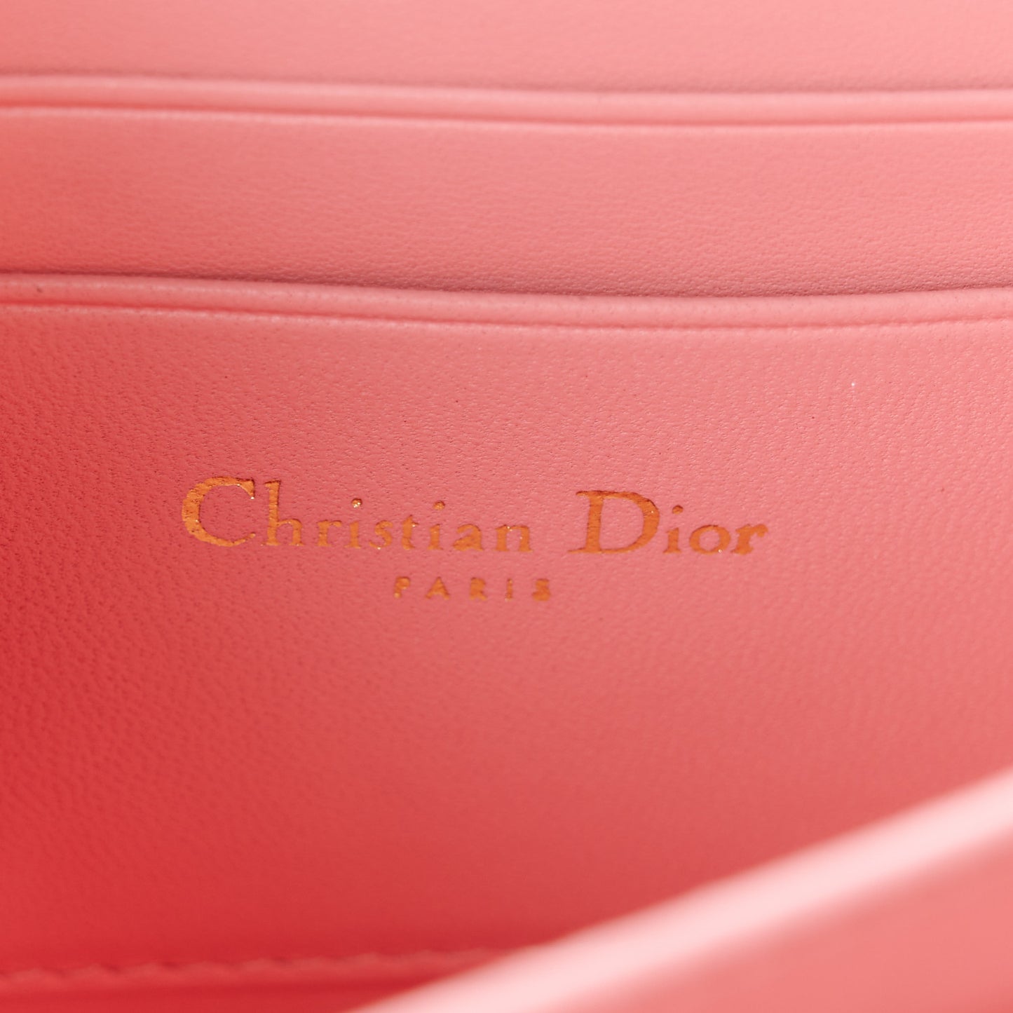 Lambskin Macrocannage Mini Miss Caro Bag Pink