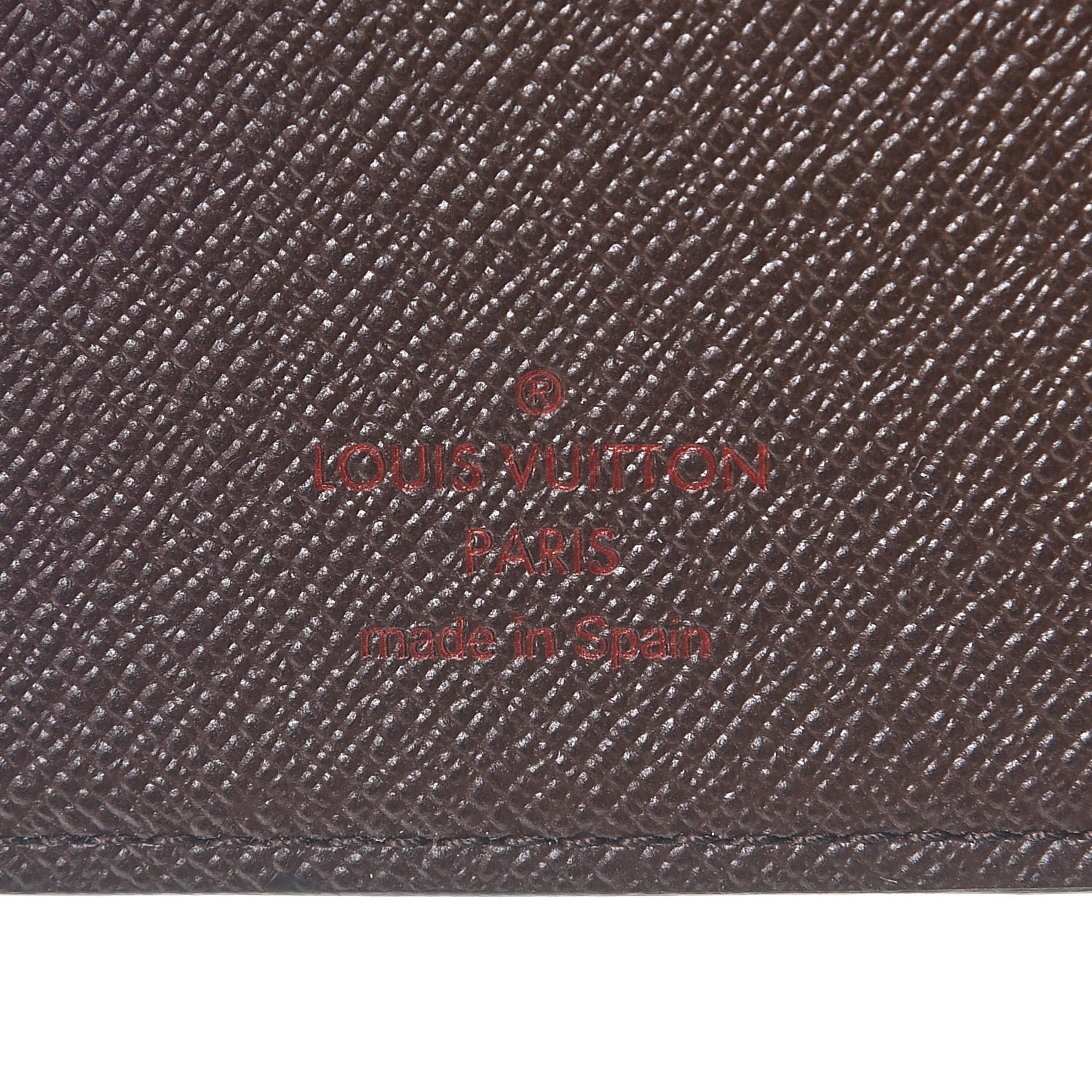 Louis Vuitton Damier Ebene Pocket Agenda Cover 6 of 7