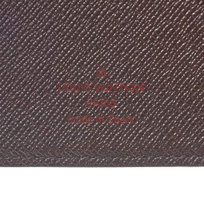 Louis Vuitton Damier Ebene Pocket Agenda Cover 6 of 7
