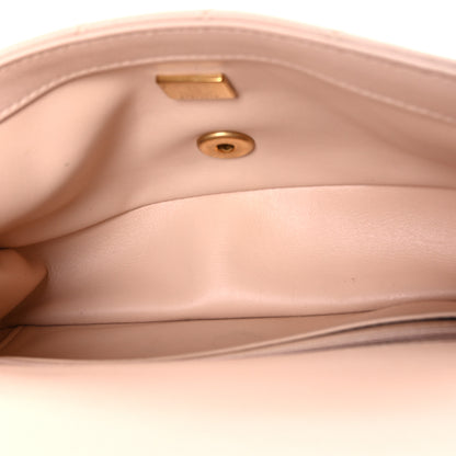 Chanel Lambskin Quilted Mini Rectangular Pearl Crush Flap Beige 5 of 11