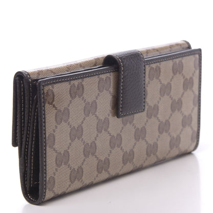 Gucci Crystal Monogram Continental Wallet Brown 3 of 8