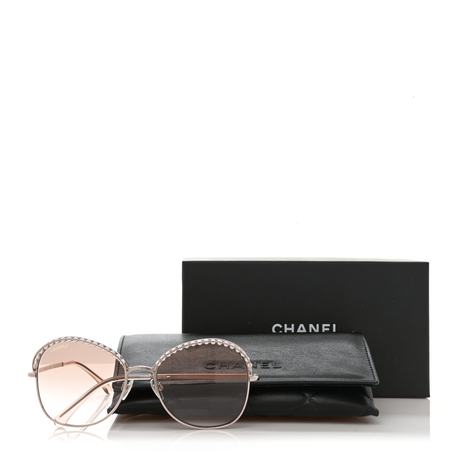 Pearl Sunglasses 4246-H Pink Gold