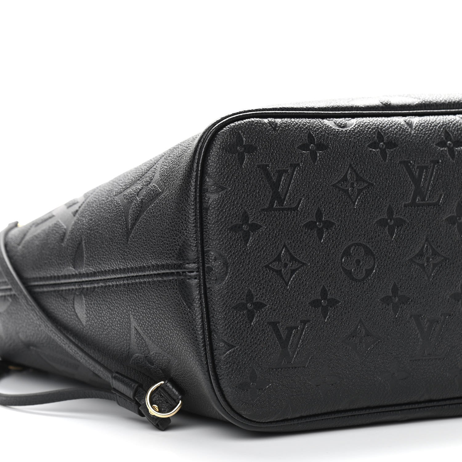 Louis Vuitton Empreinte Monogram Giant Neverfull MM Black 9 of 12