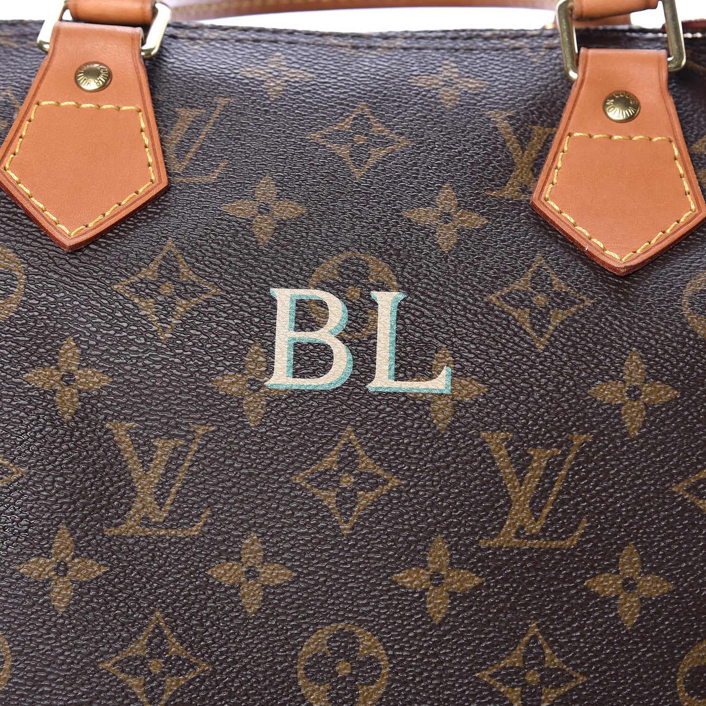 Monogram My LV Heritage Speedy 35 Ivory Vert Clair
